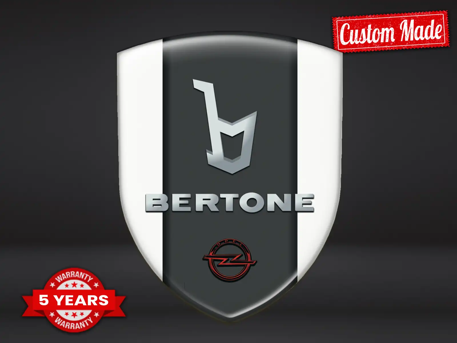 Bertone Autosticker Business Langlebig Limitiert Pro